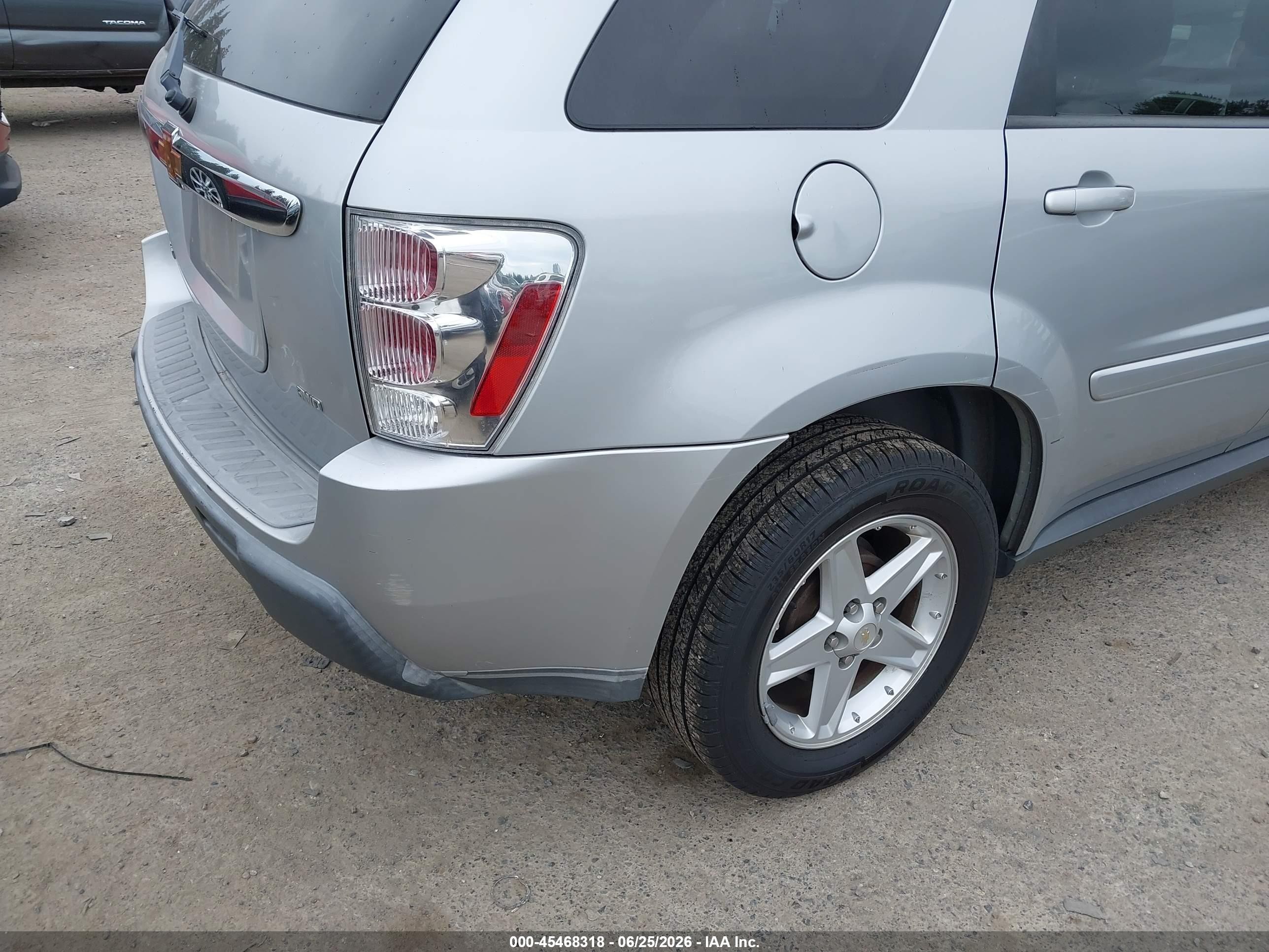 2006 Chevrolet Equinox Lt Silver vin: 2CNDL73F666030150