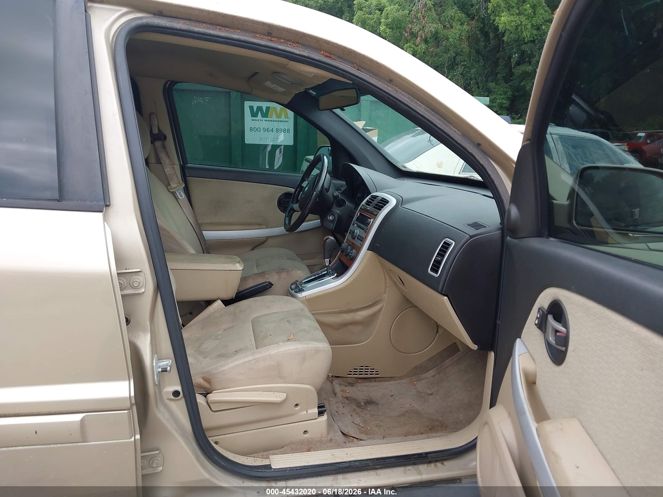 2007 Chevrolet Equinox Lt Beige vin: 2CNDL73F676021854