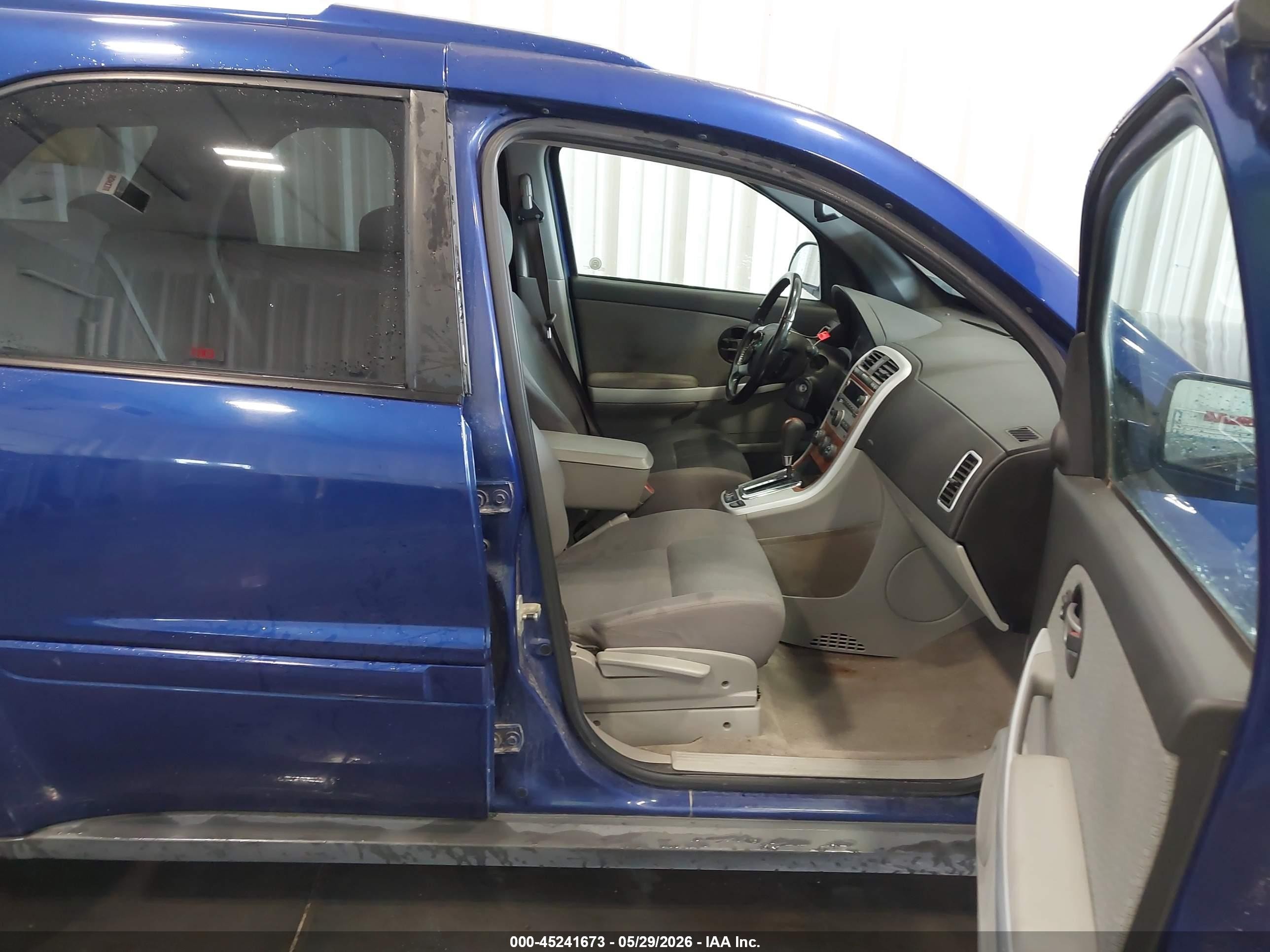 2007 Chevrolet Equinox Lt Blue vin: 2CNDL73F676026780