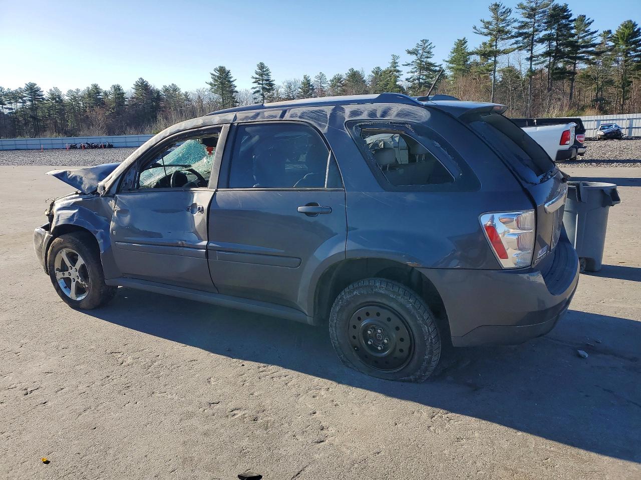 2007 Chevrolet Equinox Lt Charcoal vin: 2CNDL73F676048178