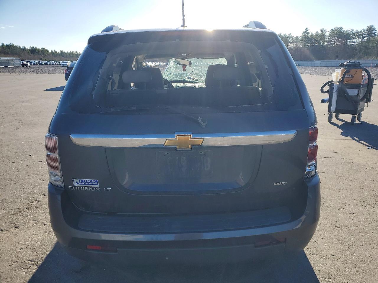 2007 Chevrolet Equinox Lt Charcoal vin: 2CNDL73F676048178