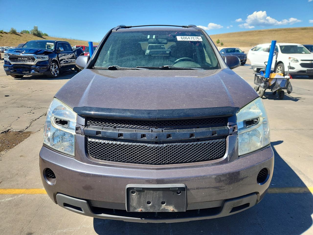2007 Chevrolet Equinox Lt Gray vin: 2CNDL73F676075736