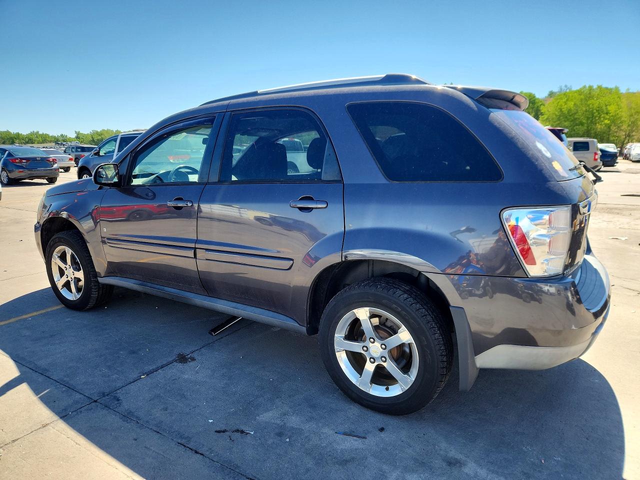 2007 Chevrolet Equinox Lt Gray vin: 2CNDL73F676075736