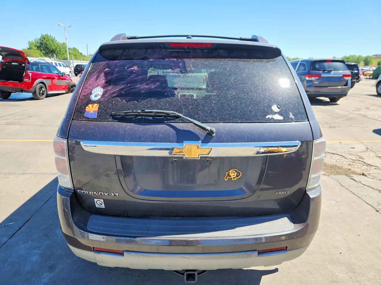 2007 Chevrolet Equinox Lt Gray vin: 2CNDL73F676075736