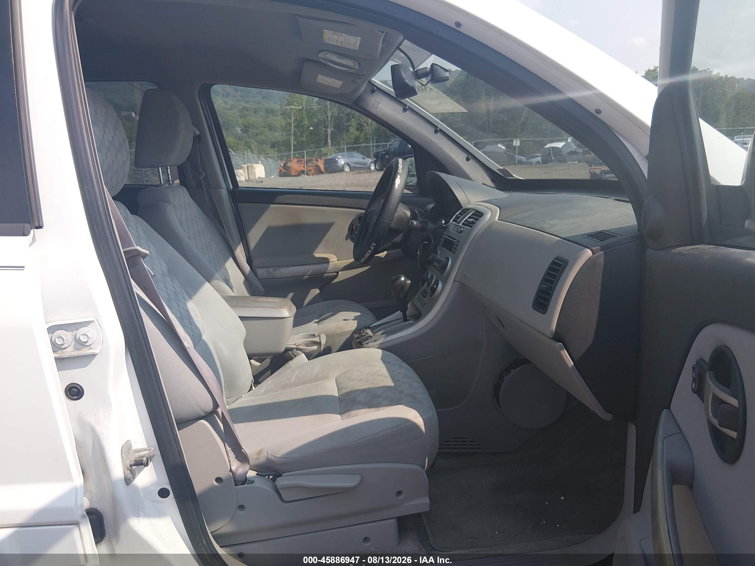 2005 Chevrolet Equinox Lt White vin: 2CNDL73F756055198