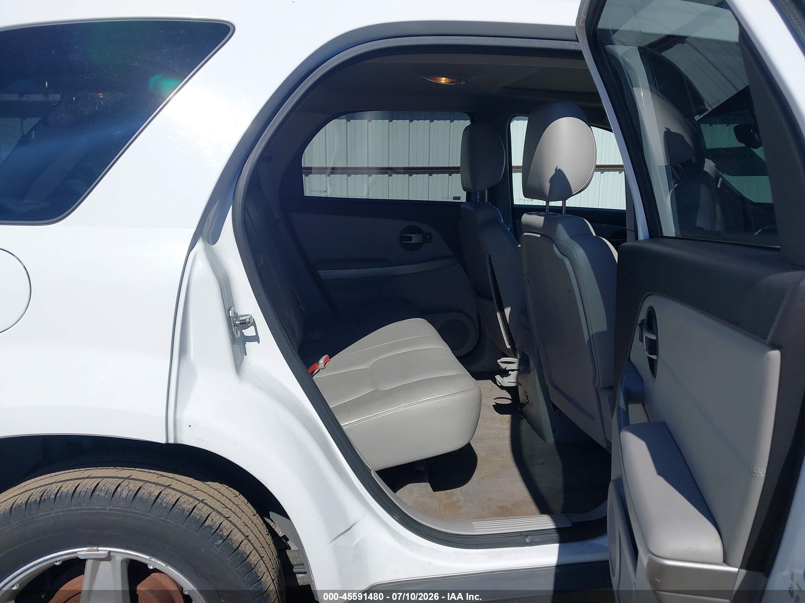 2006 Chevrolet Equinox Lt White vin: 2CNDL73F766013115