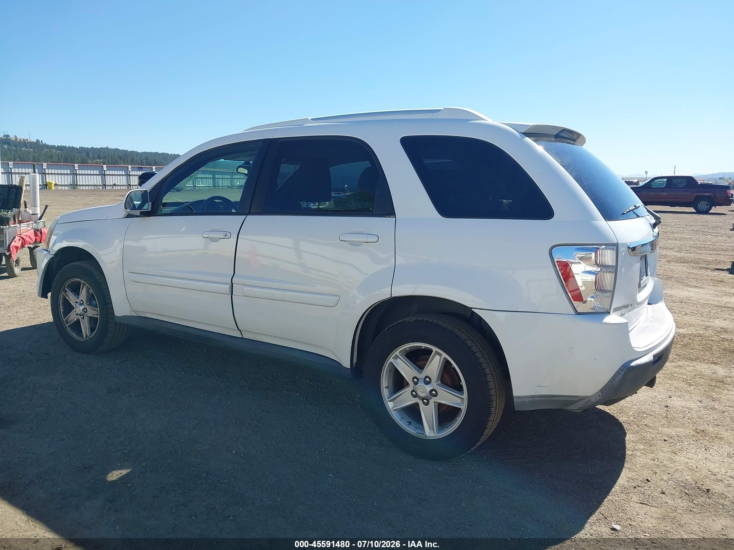 2006 Chevrolet Equinox Lt White vin: 2CNDL73F766013115