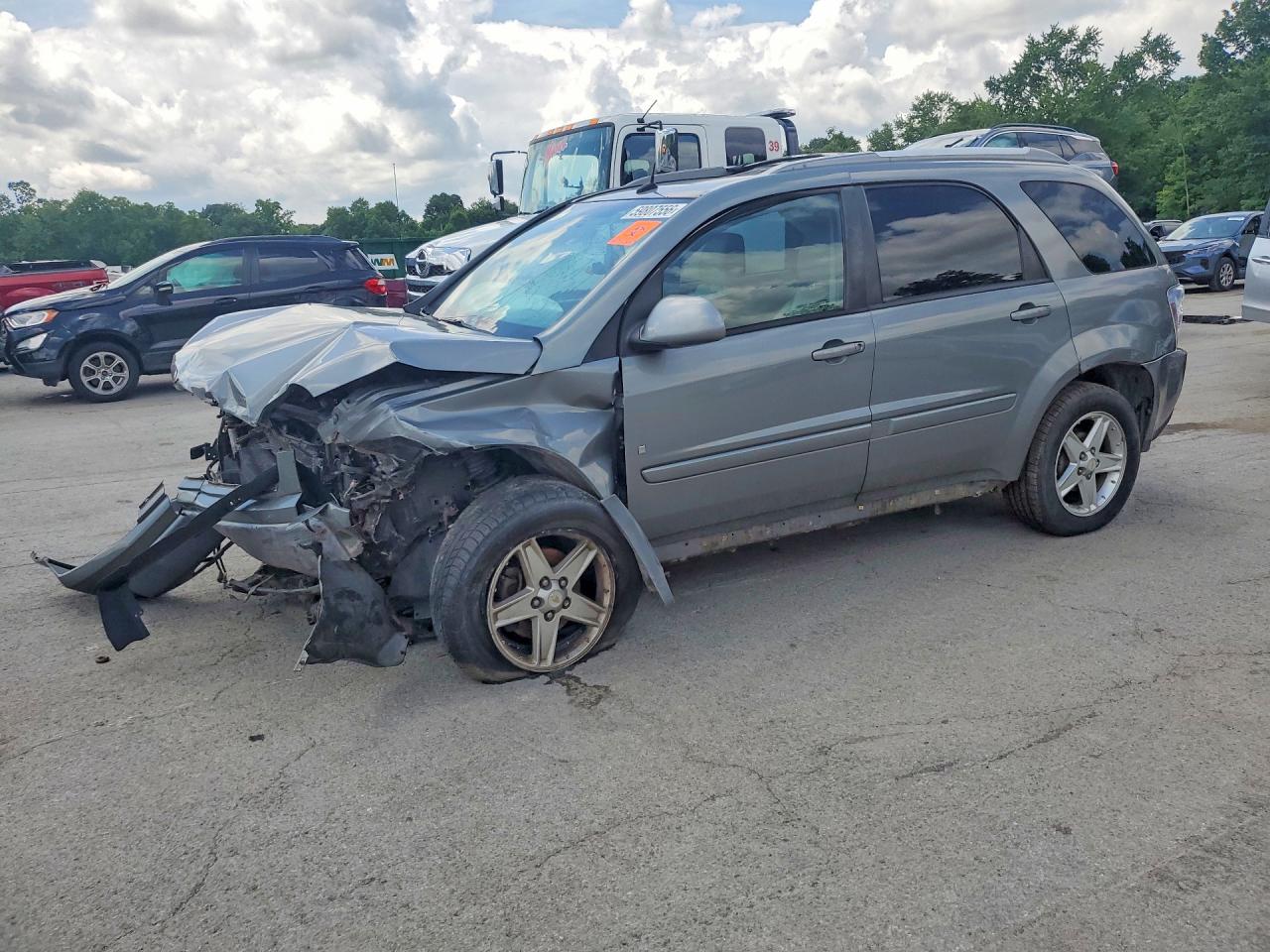 2006 Chevrolet Equinox Lt Silver vin: 2CNDL73F766112646
