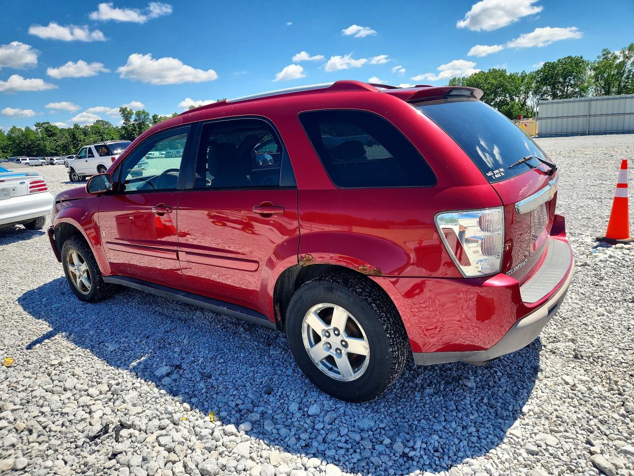 2006 Chevrolet Equinox Lt Red vin: 2CNDL73F766187931