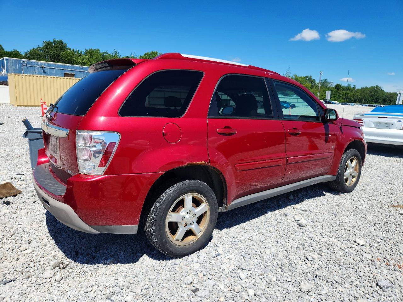 2006 Chevrolet Equinox Lt Red vin: 2CNDL73F766187931