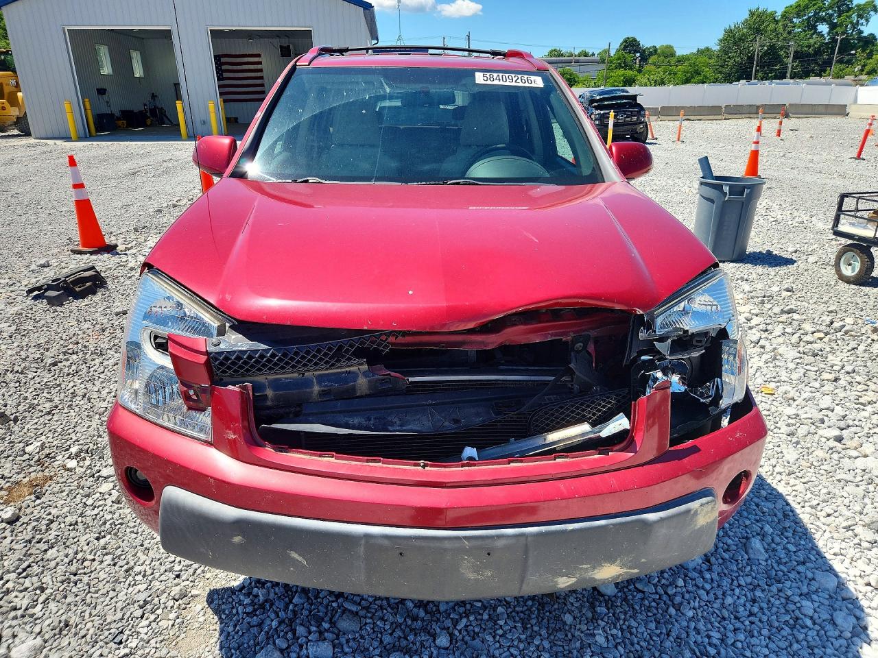 2006 Chevrolet Equinox Lt Red vin: 2CNDL73F766187931