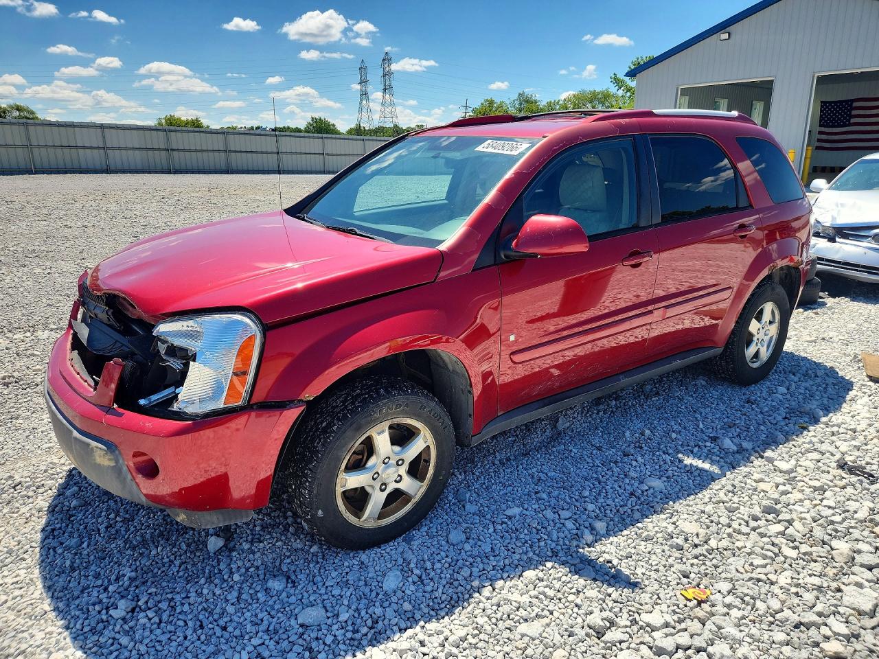 2006 Chevrolet Equinox Lt Red vin: 2CNDL73F766187931