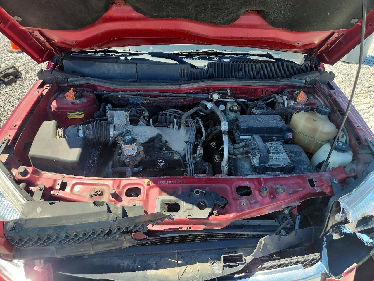 2006 Chevrolet Equinox Lt Red vin: 2CNDL73F766187931