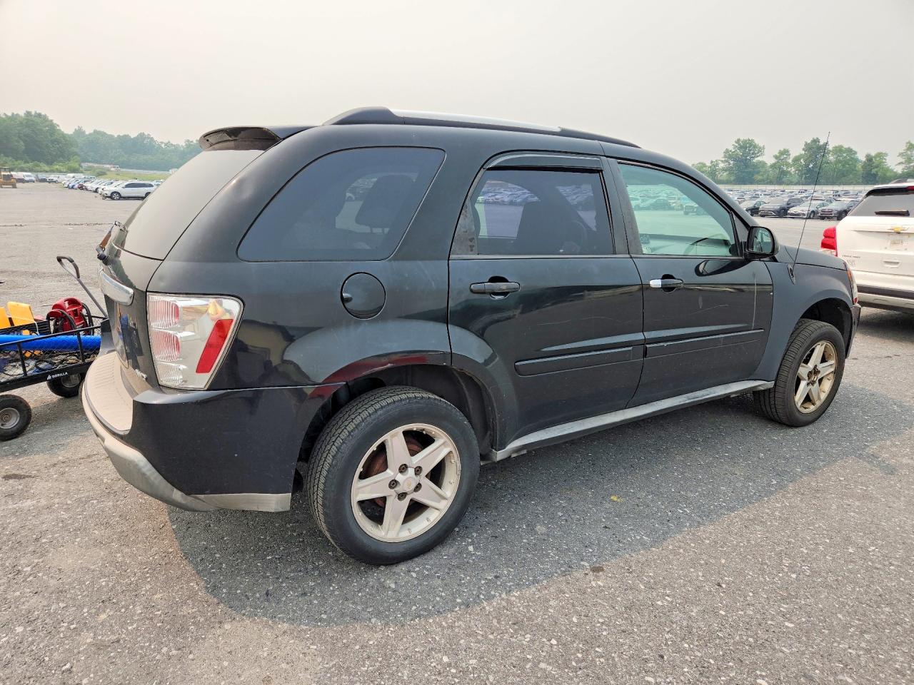 2005 Chevrolet Equinox Lt Black vin: 2CNDL73F856077842