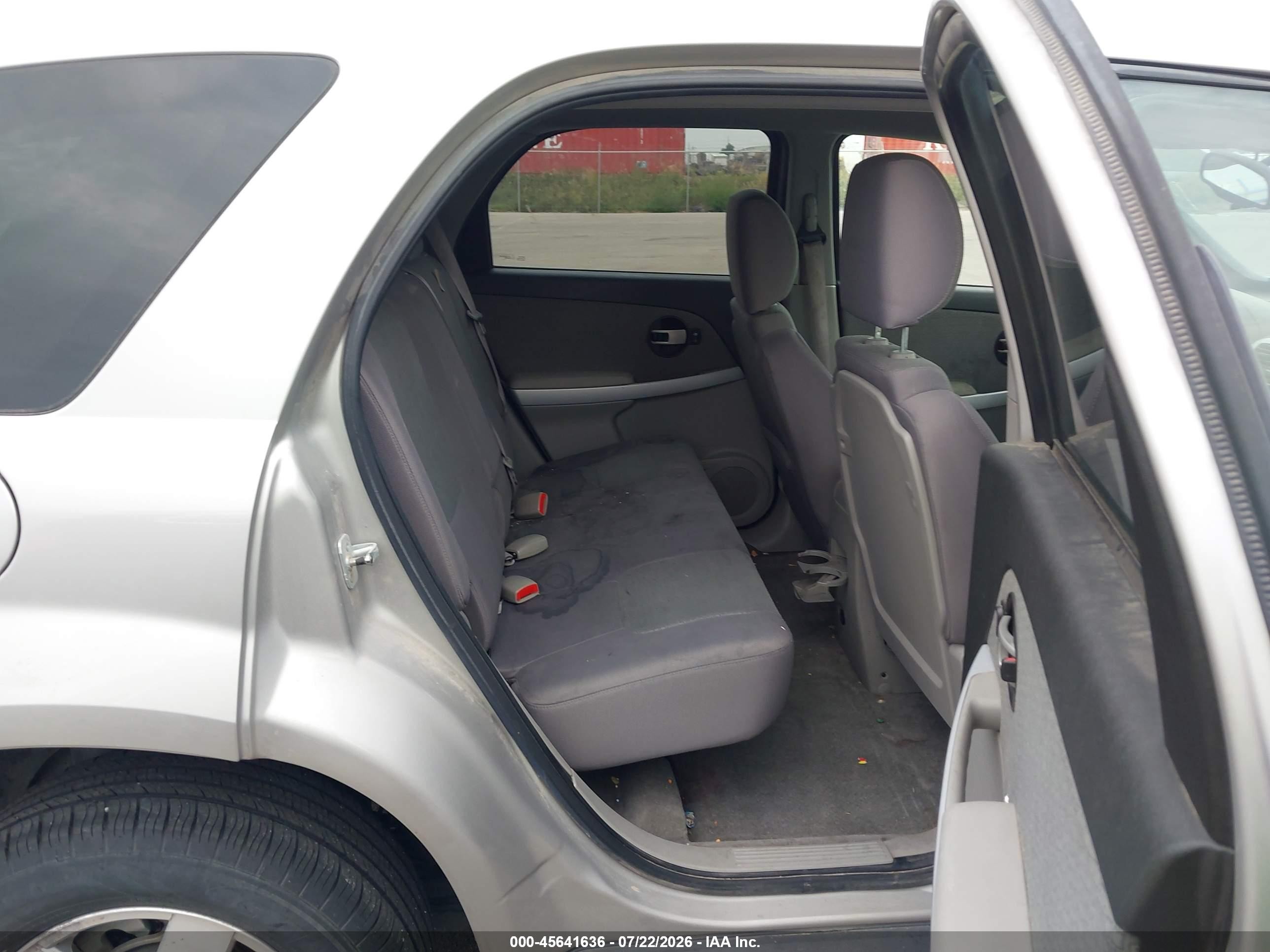 2007 Chevrolet Equinox Lt Silver vin: 2CNDL73F876041054