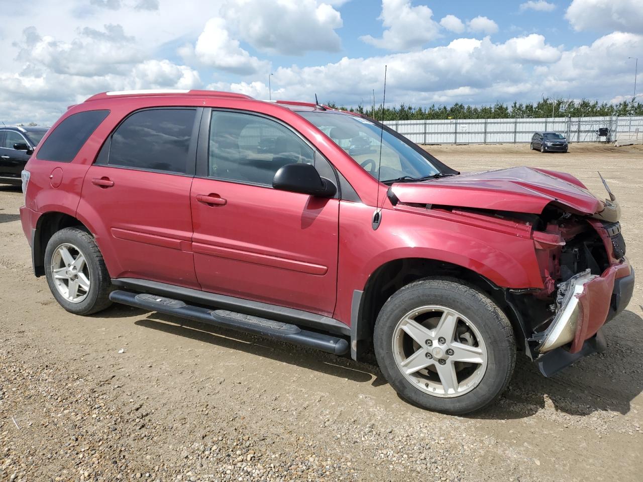 2005 Chevrolet Equinox Lt Red vin: 2CNDL73F956085853