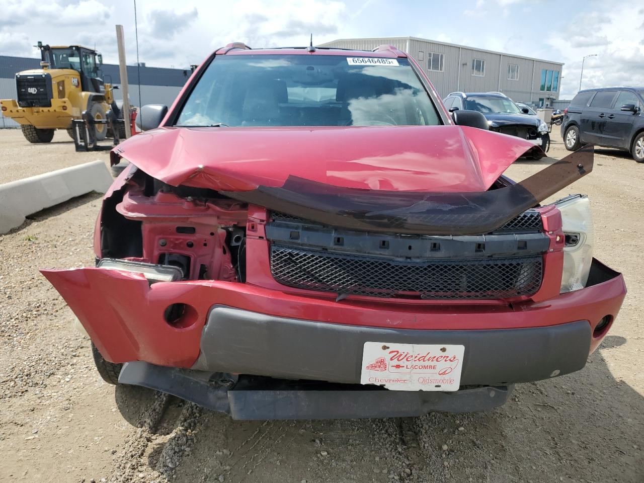 2005 Chevrolet Equinox Lt Red vin: 2CNDL73F956085853