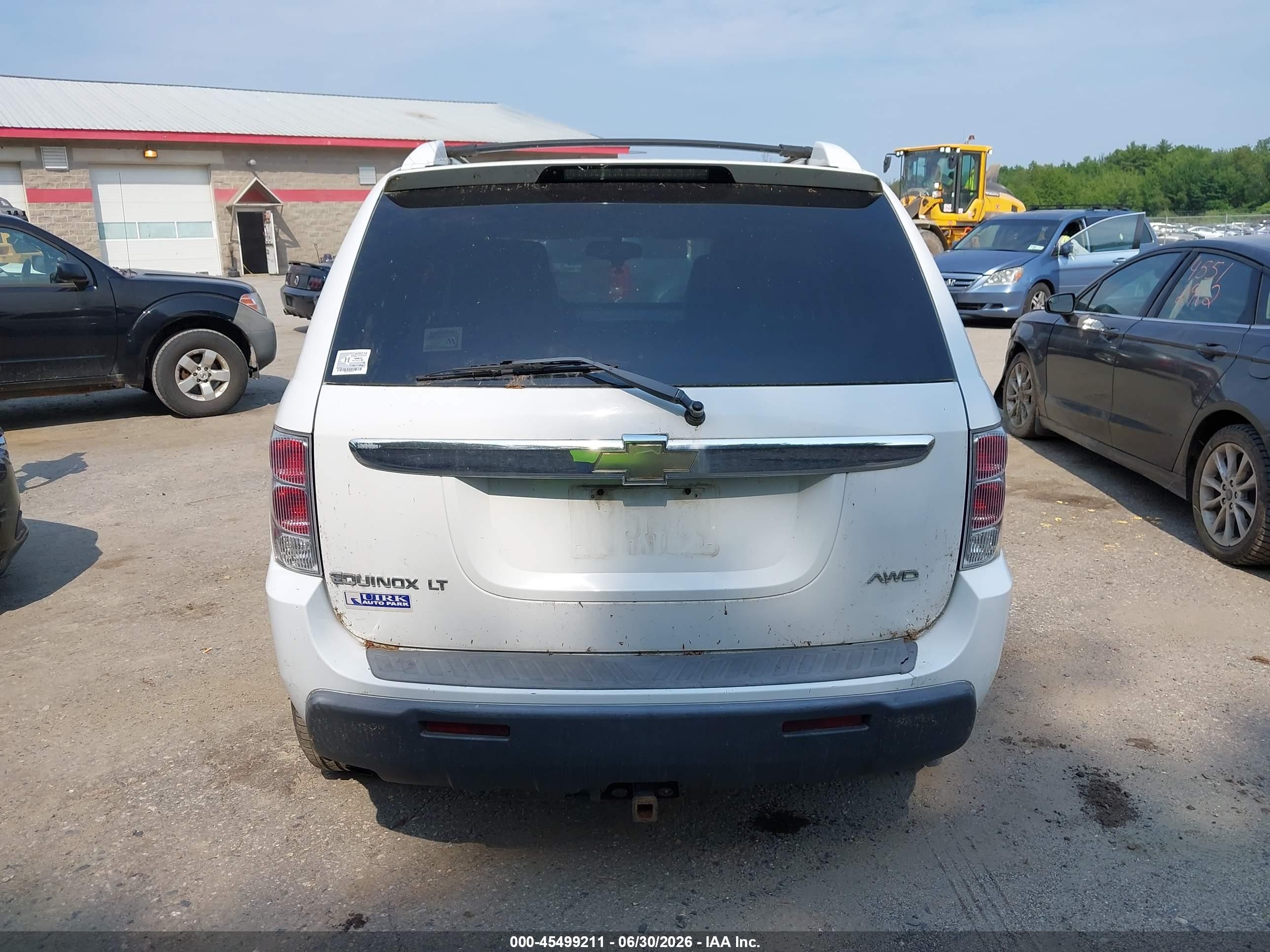 2005 Chevrolet Equinox Lt White vin: 2CNDL73F956141841