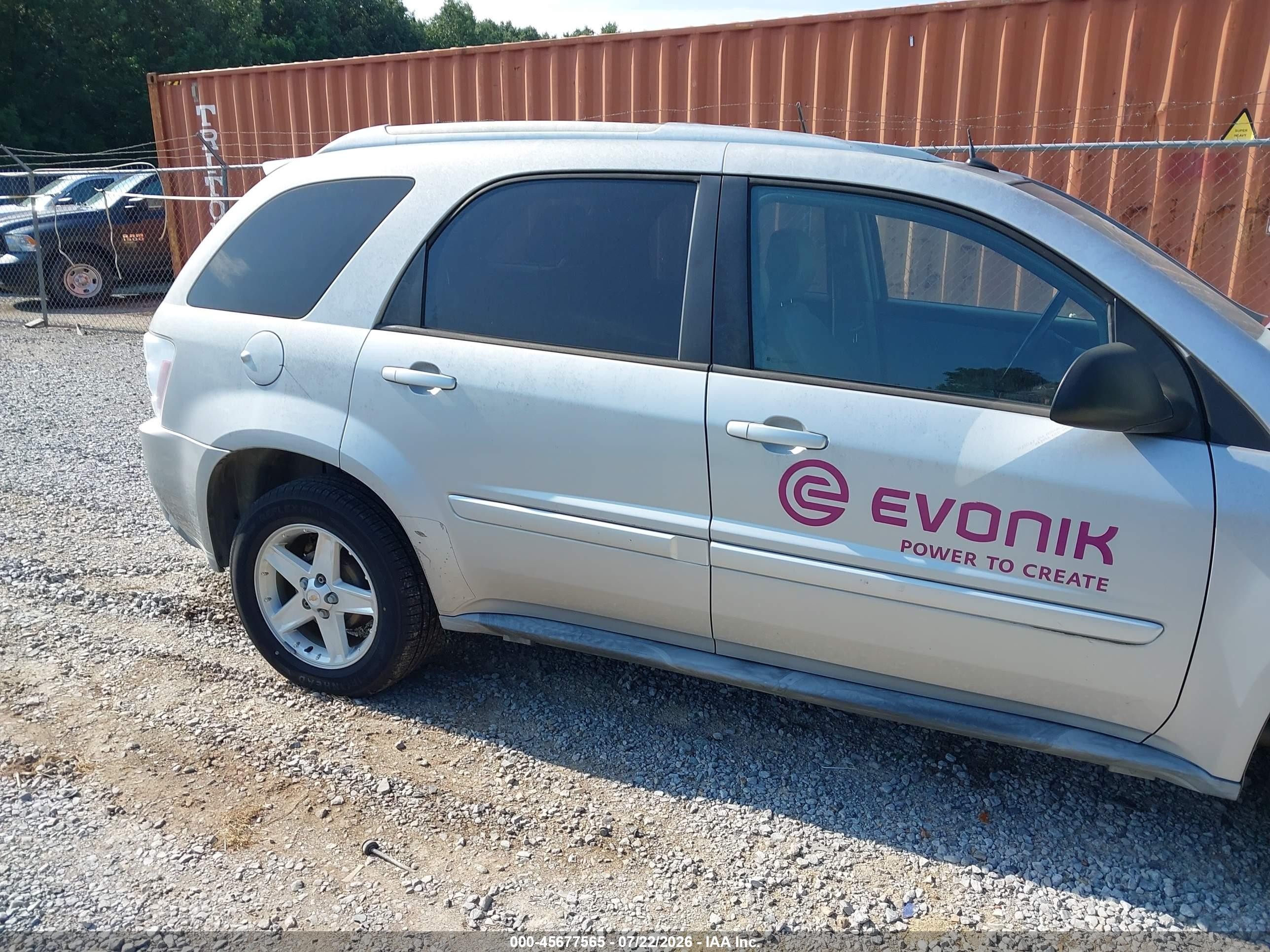 2005 Chevrolet Equinox Lt Silver vin: 2CNDL73F956180459