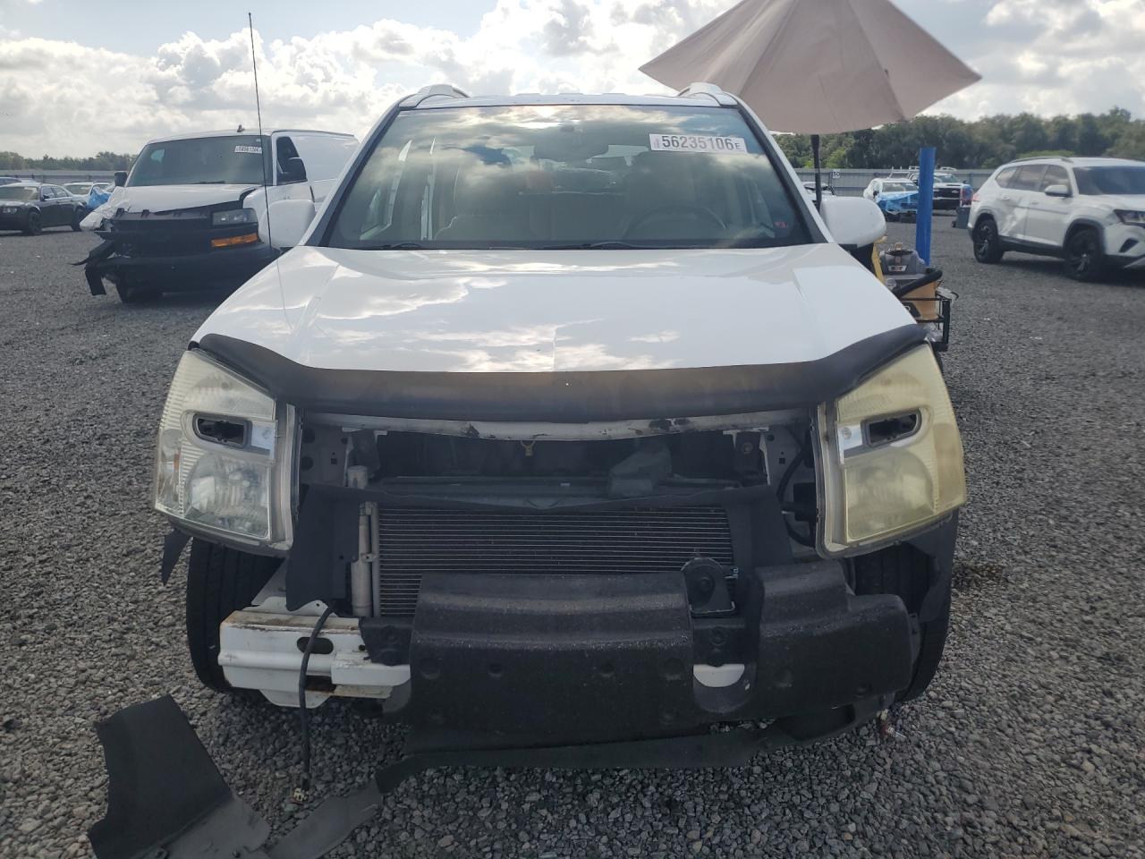 2006 Chevrolet Equinox White vin: 2CNDL73F966052157