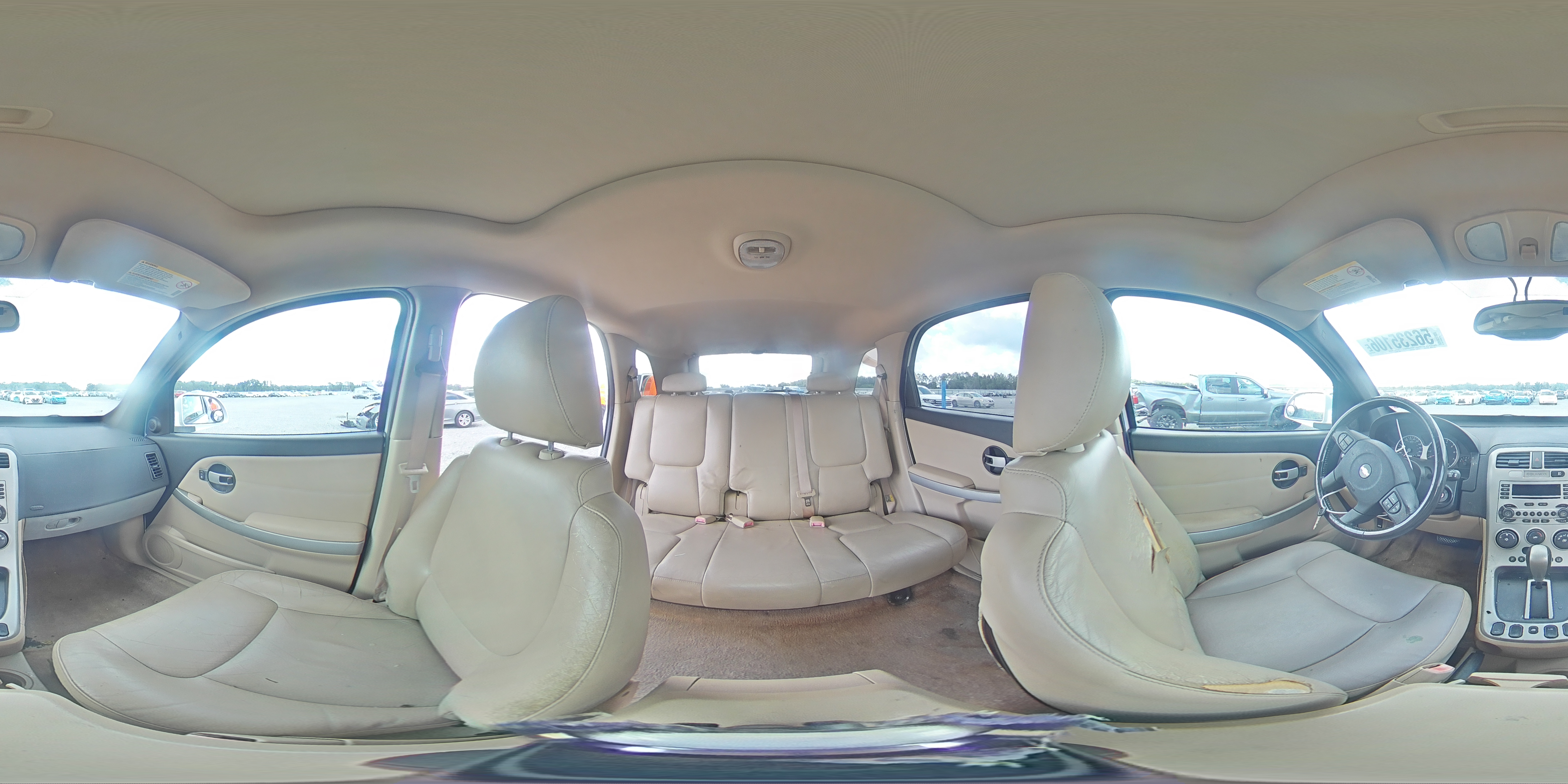 2006 Chevrolet Equinox White vin: 2CNDL73F966052157