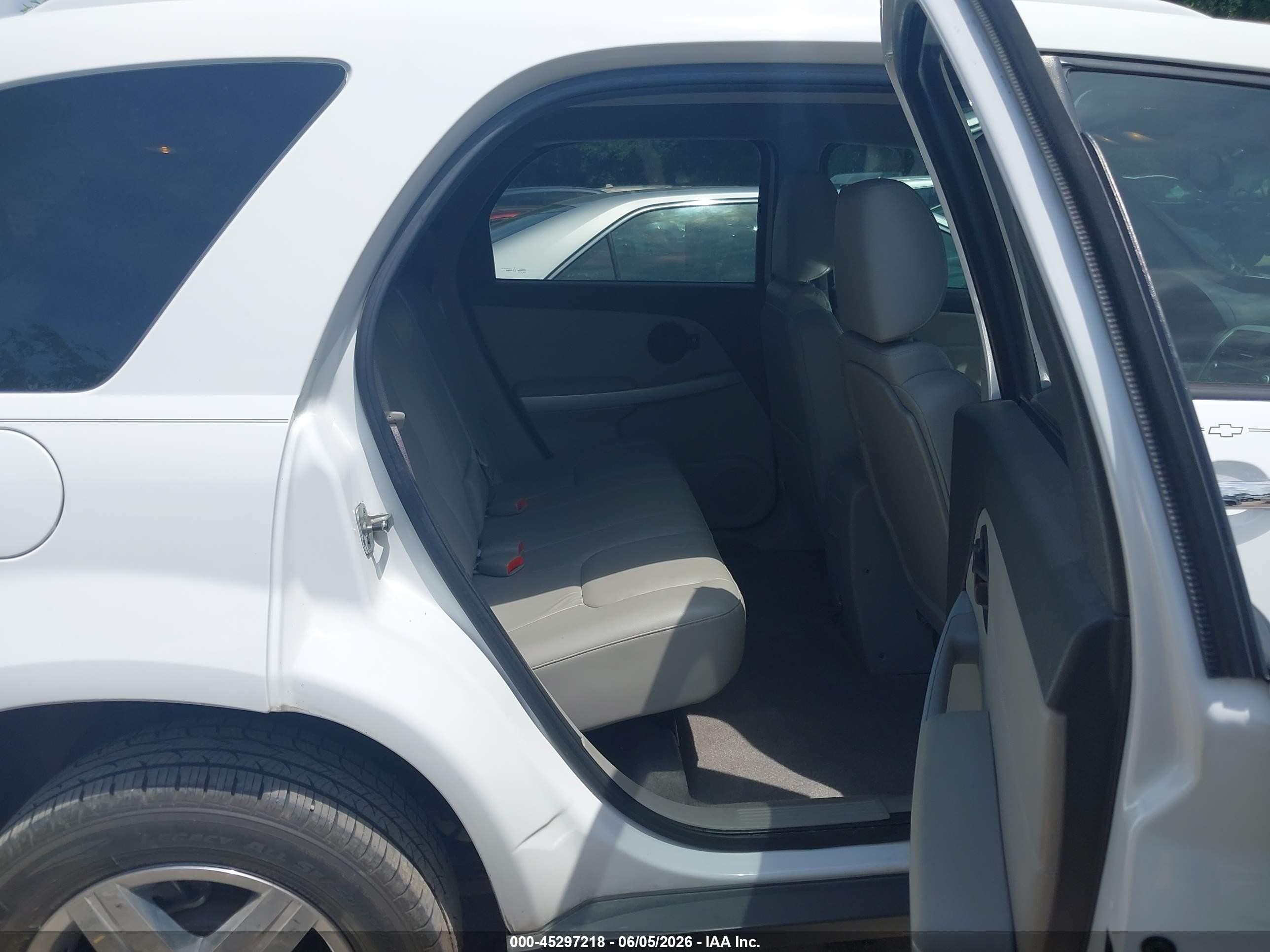 2008 Chevrolet Equinox Ltz White vin: 2CNDL73F986311412