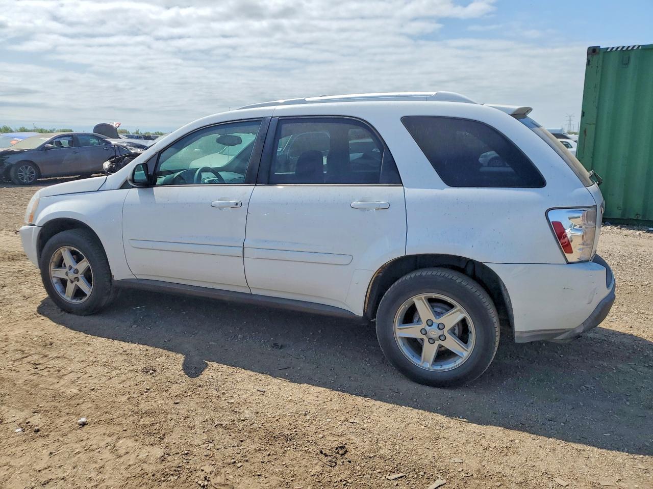 2005 Chevrolet Equinox Lt White vin: 2CNDL73FX56175609
