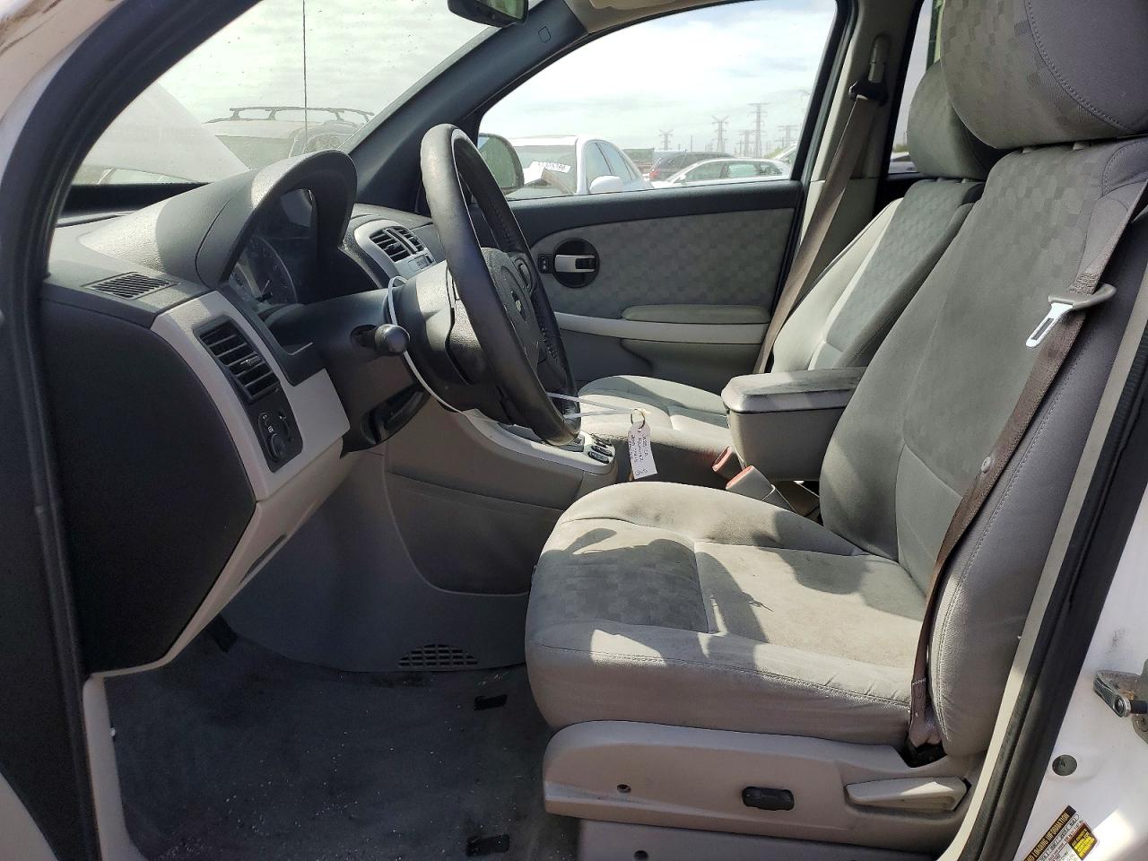 2005 Chevrolet Equinox Lt White vin: 2CNDL73FX56175609