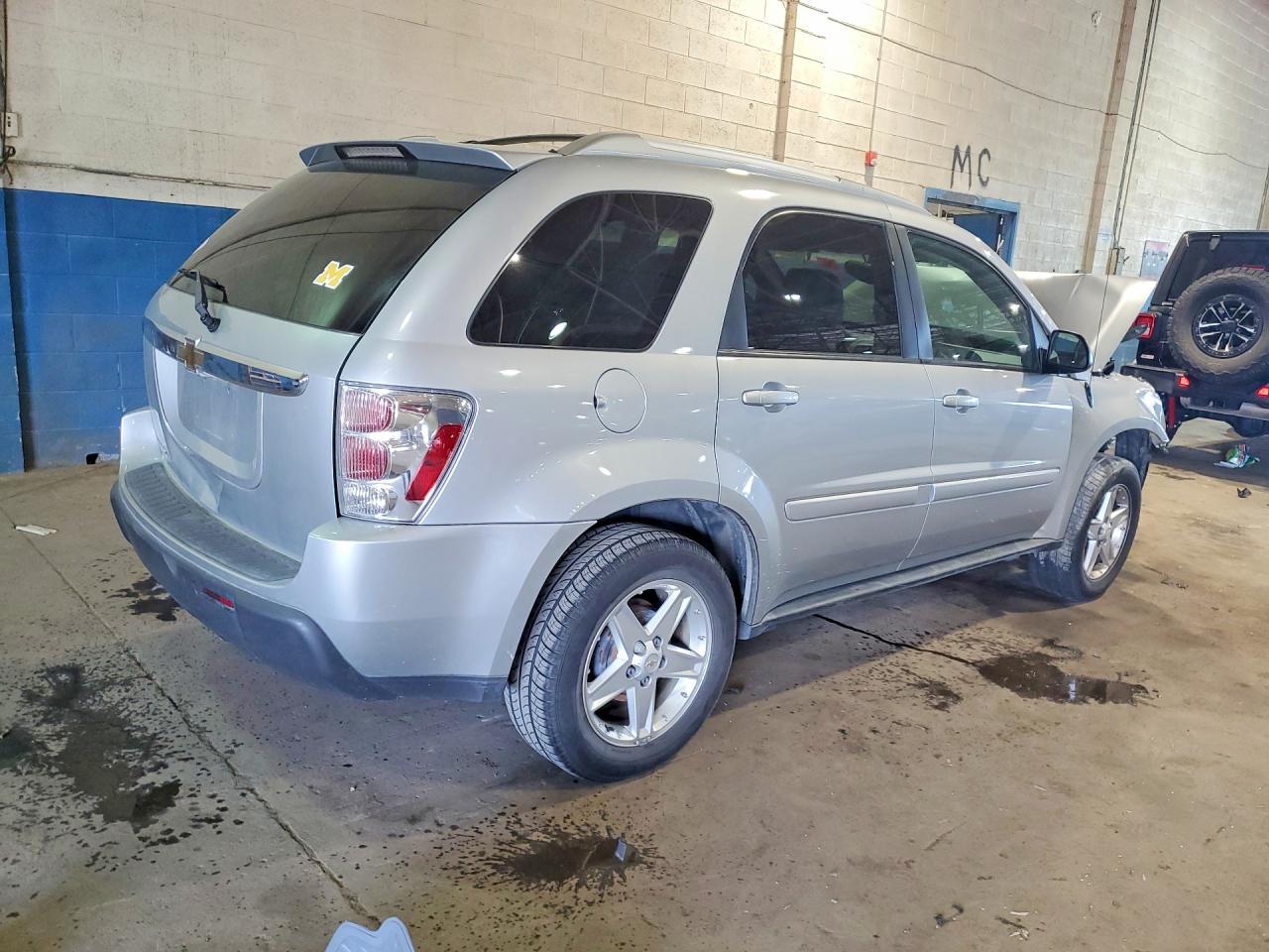 2005 Chevrolet Equinox Lt Silver vin: 2CNDL73FX56208592