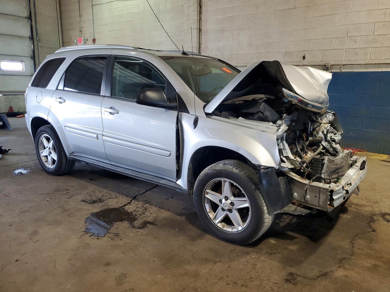 2005 Chevrolet Equinox Lt Silver vin: 2CNDL73FX56208592