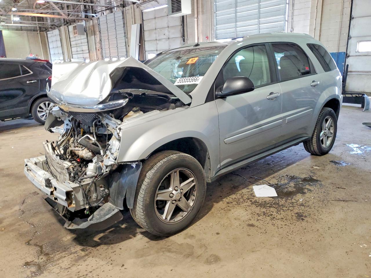 2005 Chevrolet Equinox Lt Silver vin: 2CNDL73FX56208592