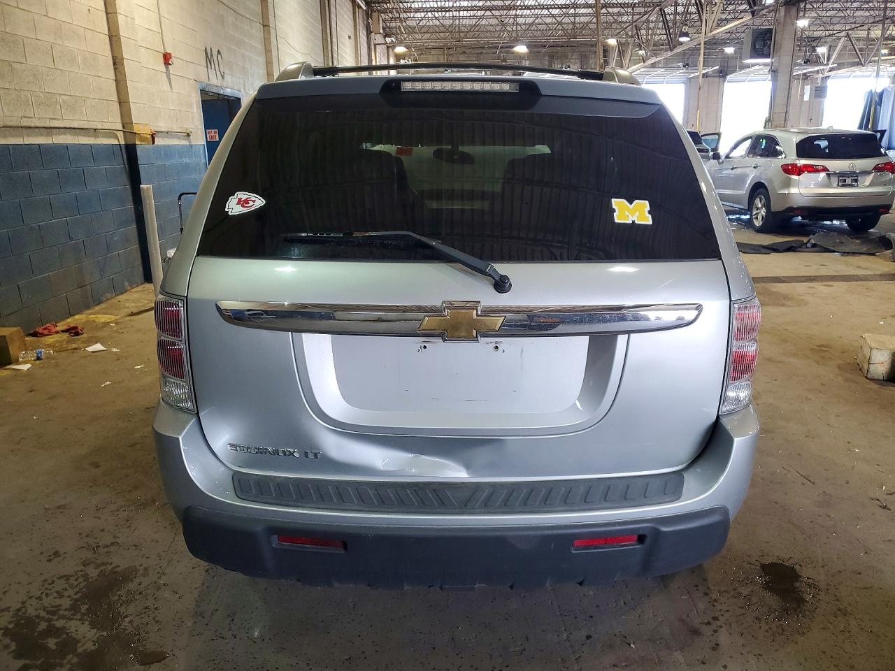 2005 Chevrolet Equinox Lt Silver vin: 2CNDL73FX56208592