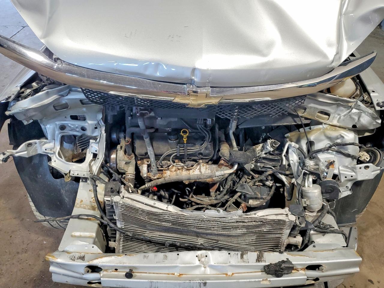 2005 Chevrolet Equinox Lt Silver vin: 2CNDL73FX56208592