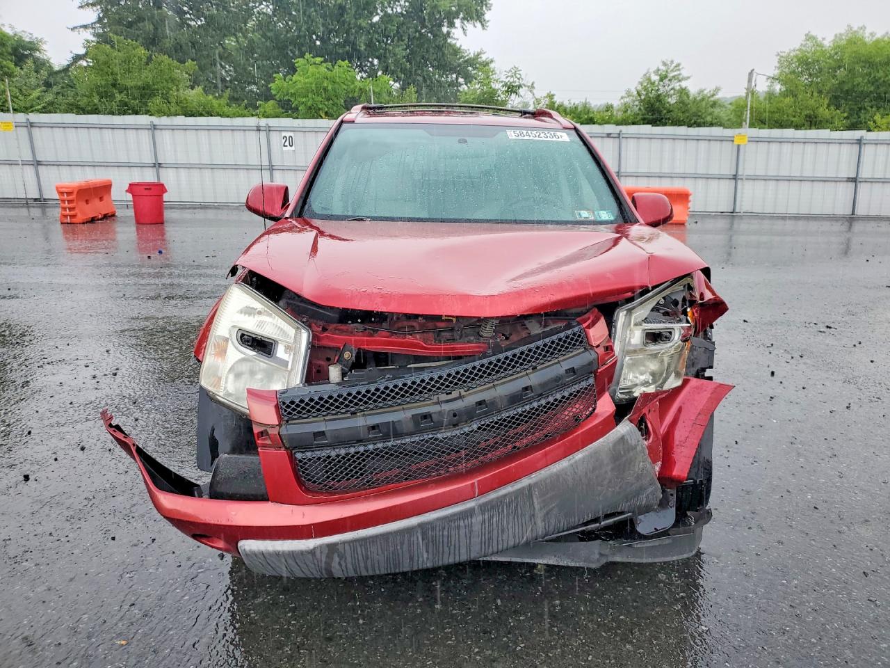 2006 Chevrolet Equinox Red vin: 2CNDL73FX66013030