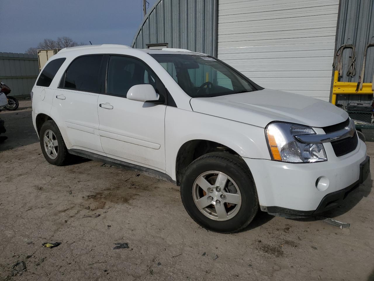 2007 Chevrolet Equinox Lt White vin: 2CNDL73FX76100525