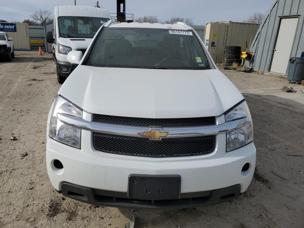 2007 Chevrolet Equinox Lt White vin: 2CNDL73FX76100525