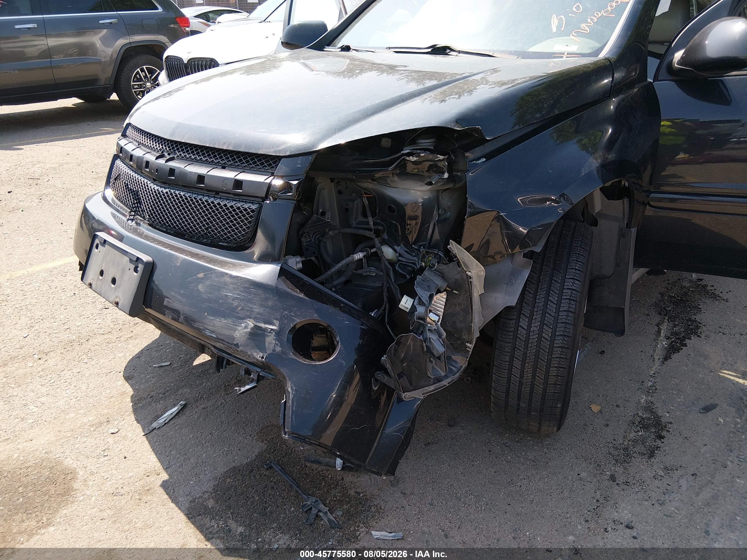 2009 Chevrolet Equinox Ltz Black vin: 2CNDL83F596226980