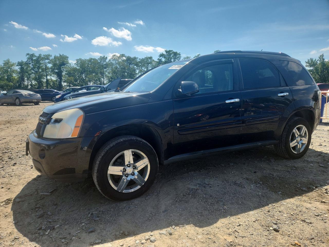 2009 Chevrolet Equinox Ltz Black vin: 2CNDL83F896211759