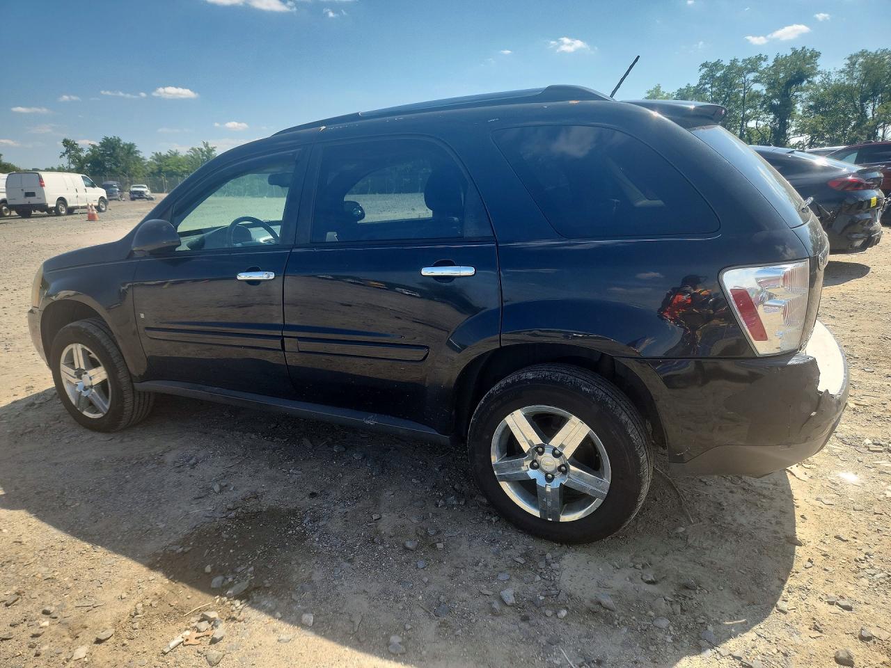 2009 Chevrolet Equinox Ltz Black vin: 2CNDL83F896211759