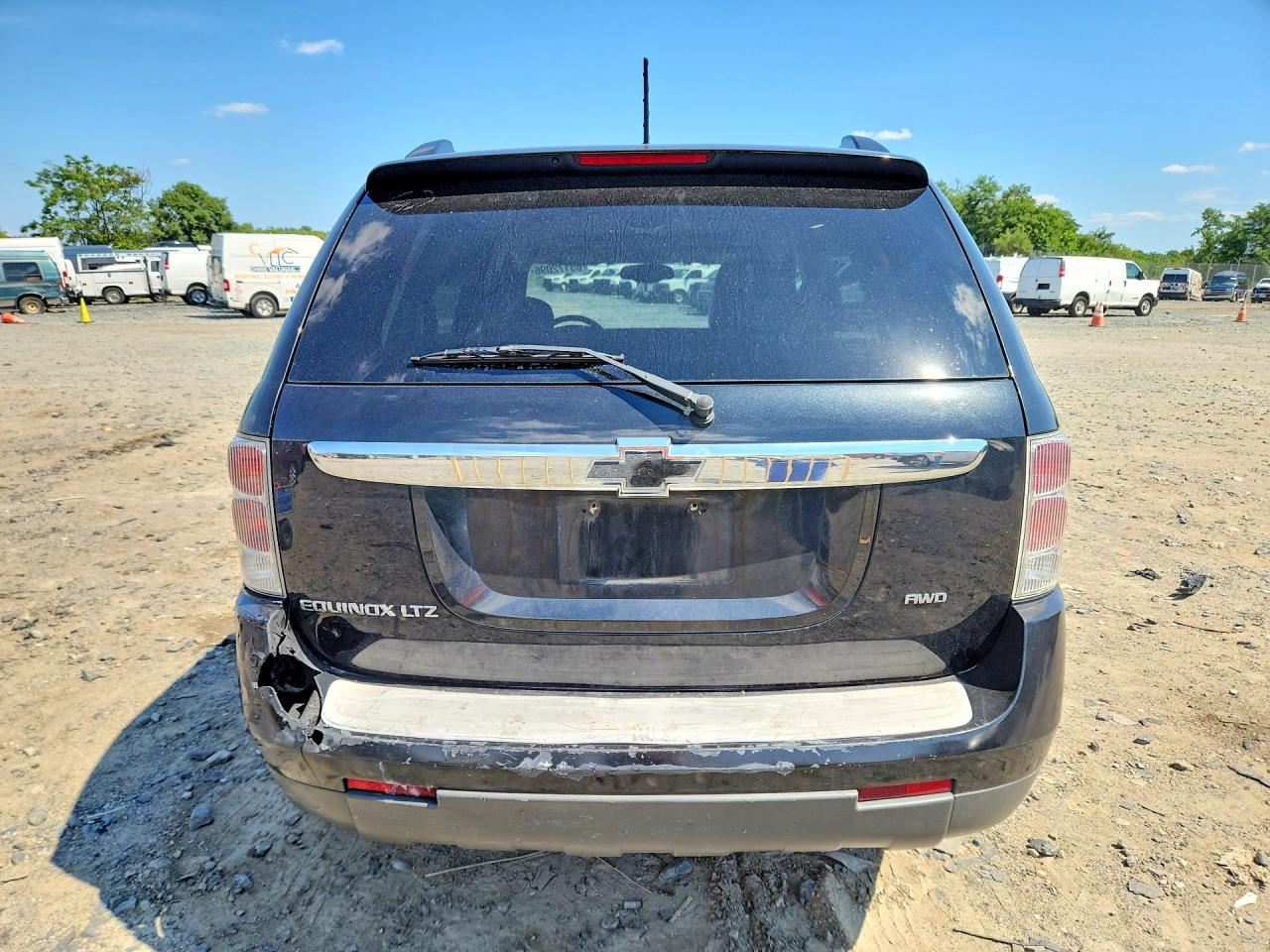 2009 Chevrolet Equinox Ltz Black vin: 2CNDL83F896211759