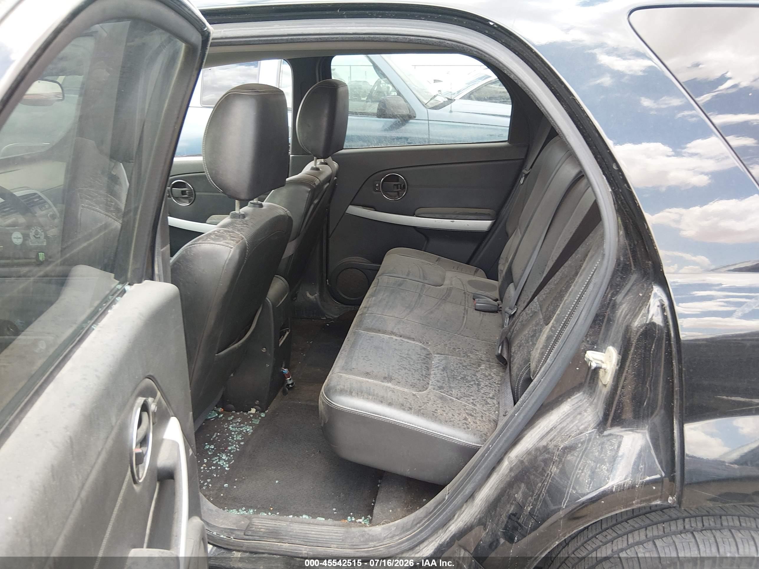 2008 Chevrolet Equinox Sport Black vin: 2CNDL937386345253