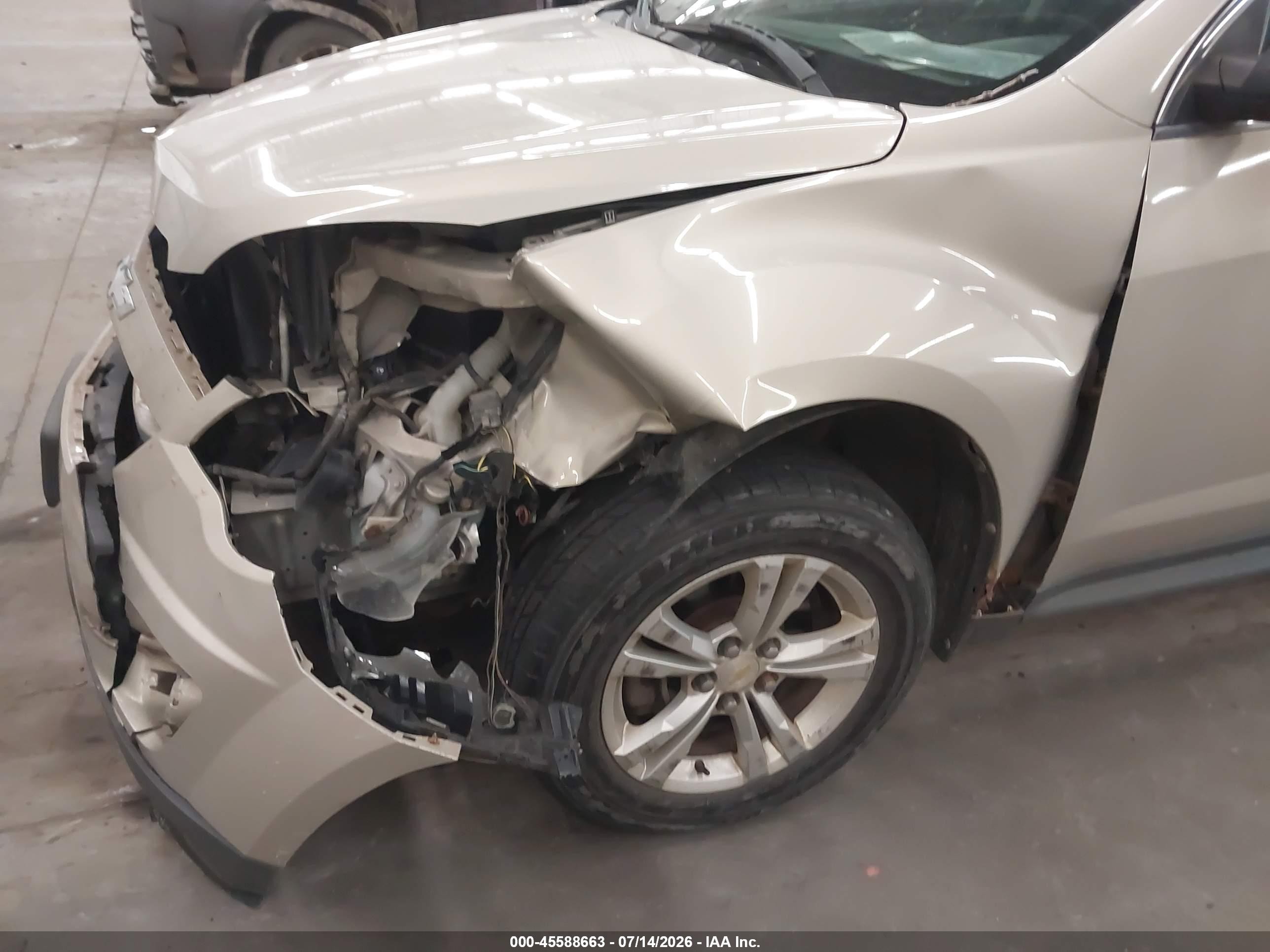2011 Chevrolet Equinox Ls Tan vin: 2CNFLCEC1B6350359