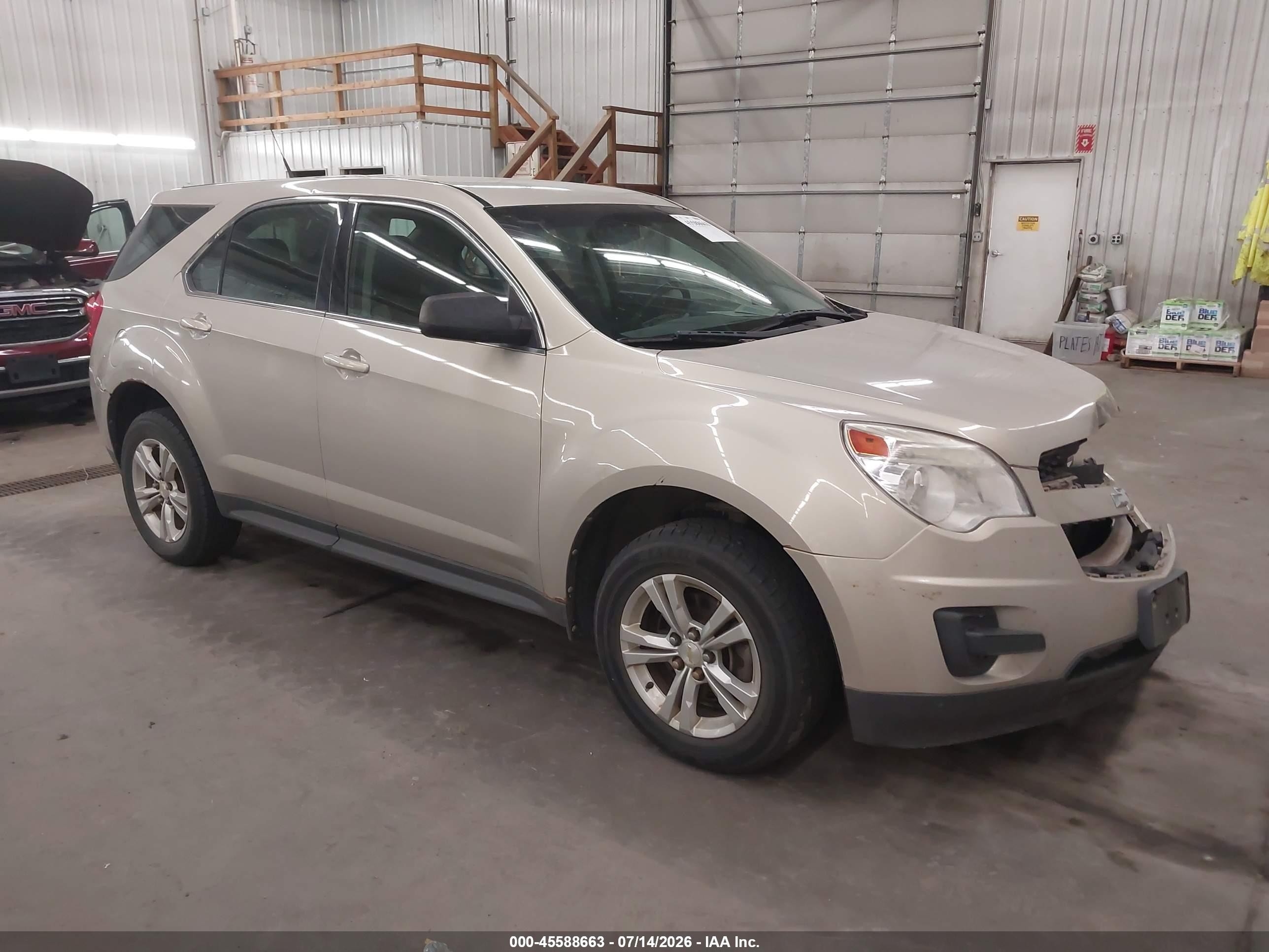 2011 Chevrolet Equinox Ls Tan vin: 2CNFLCEC1B6350359