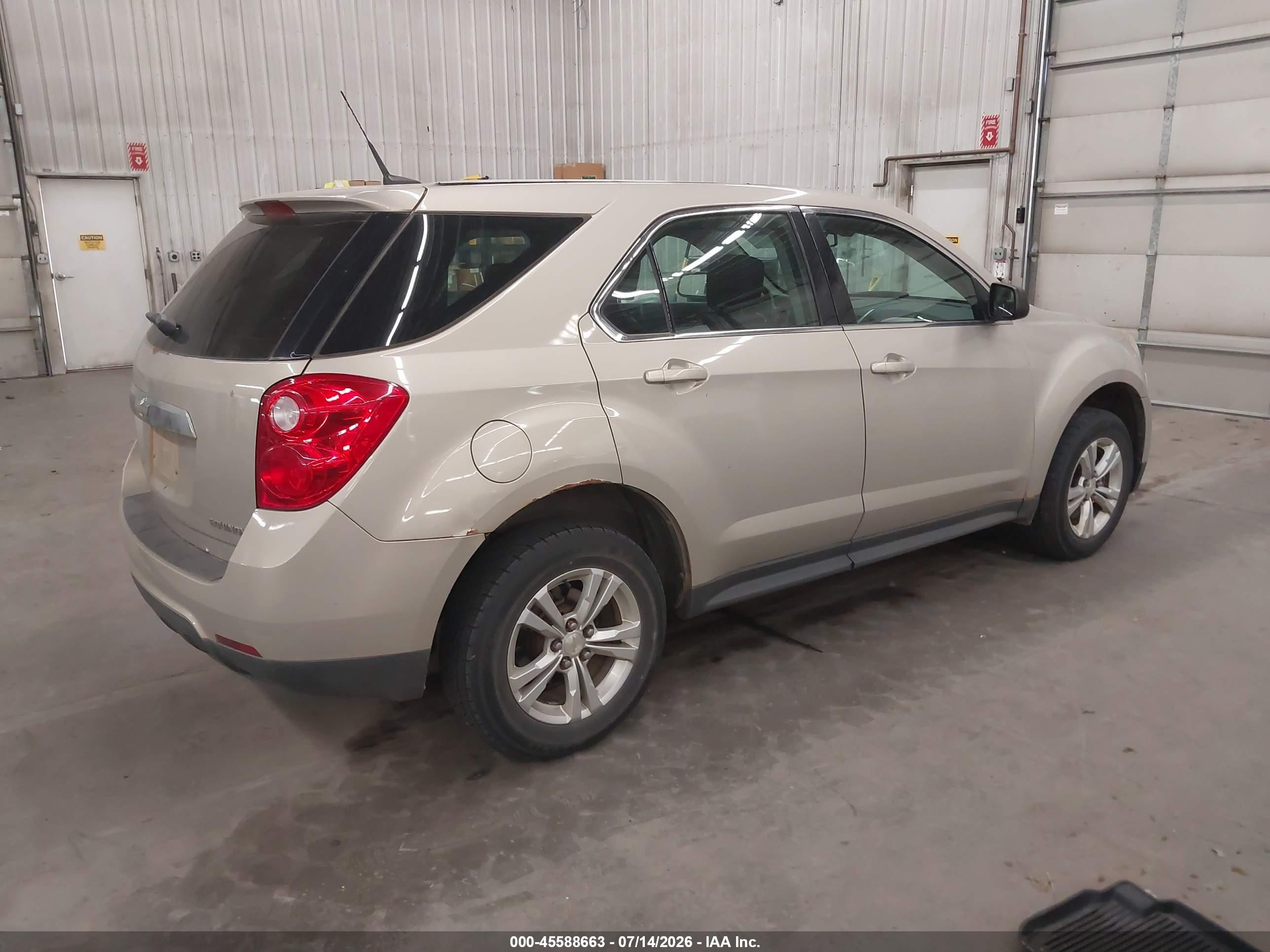 2011 Chevrolet Equinox Ls Tan vin: 2CNFLCEC1B6350359