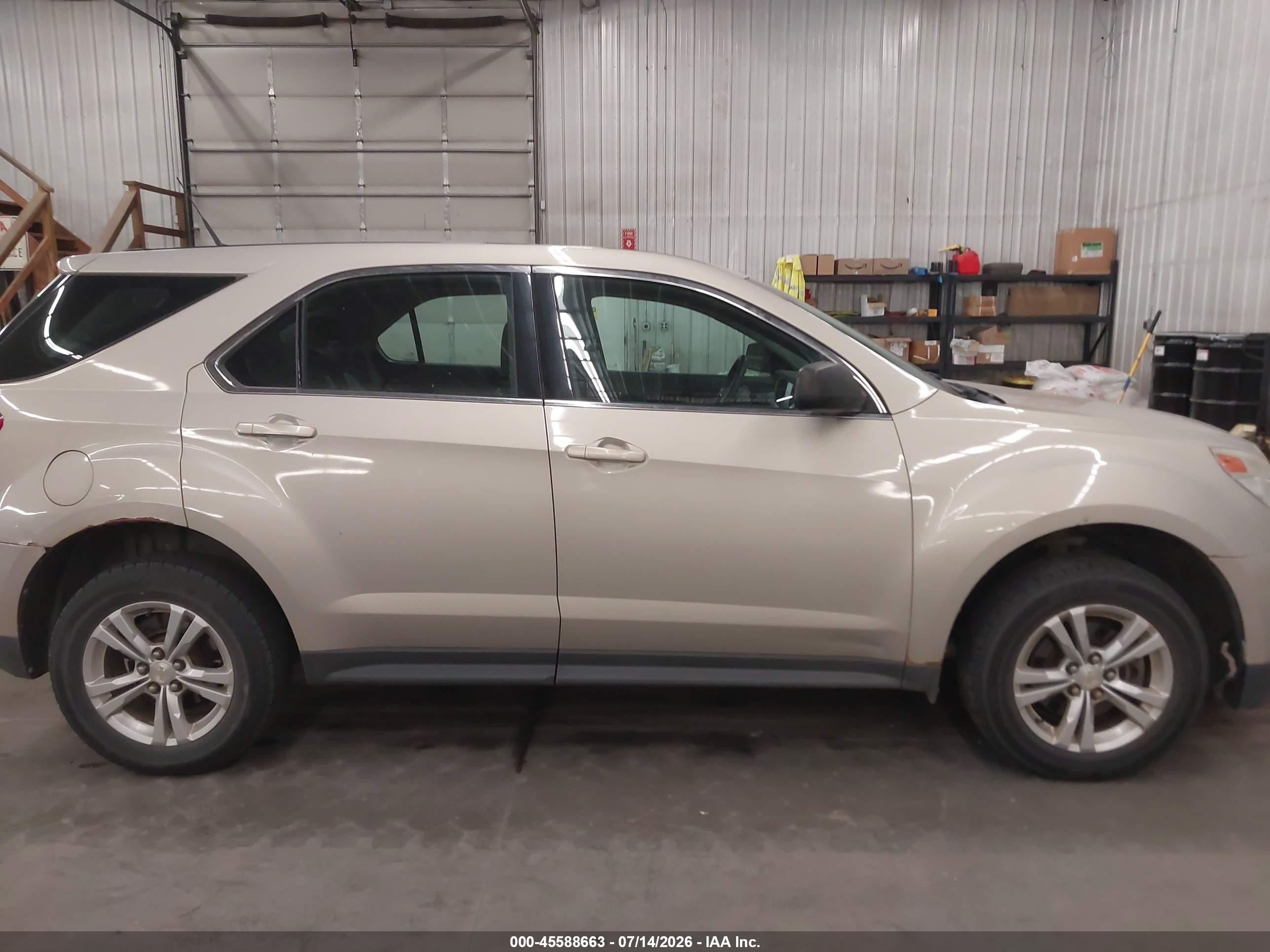 2011 Chevrolet Equinox Ls Tan vin: 2CNFLCEC1B6350359