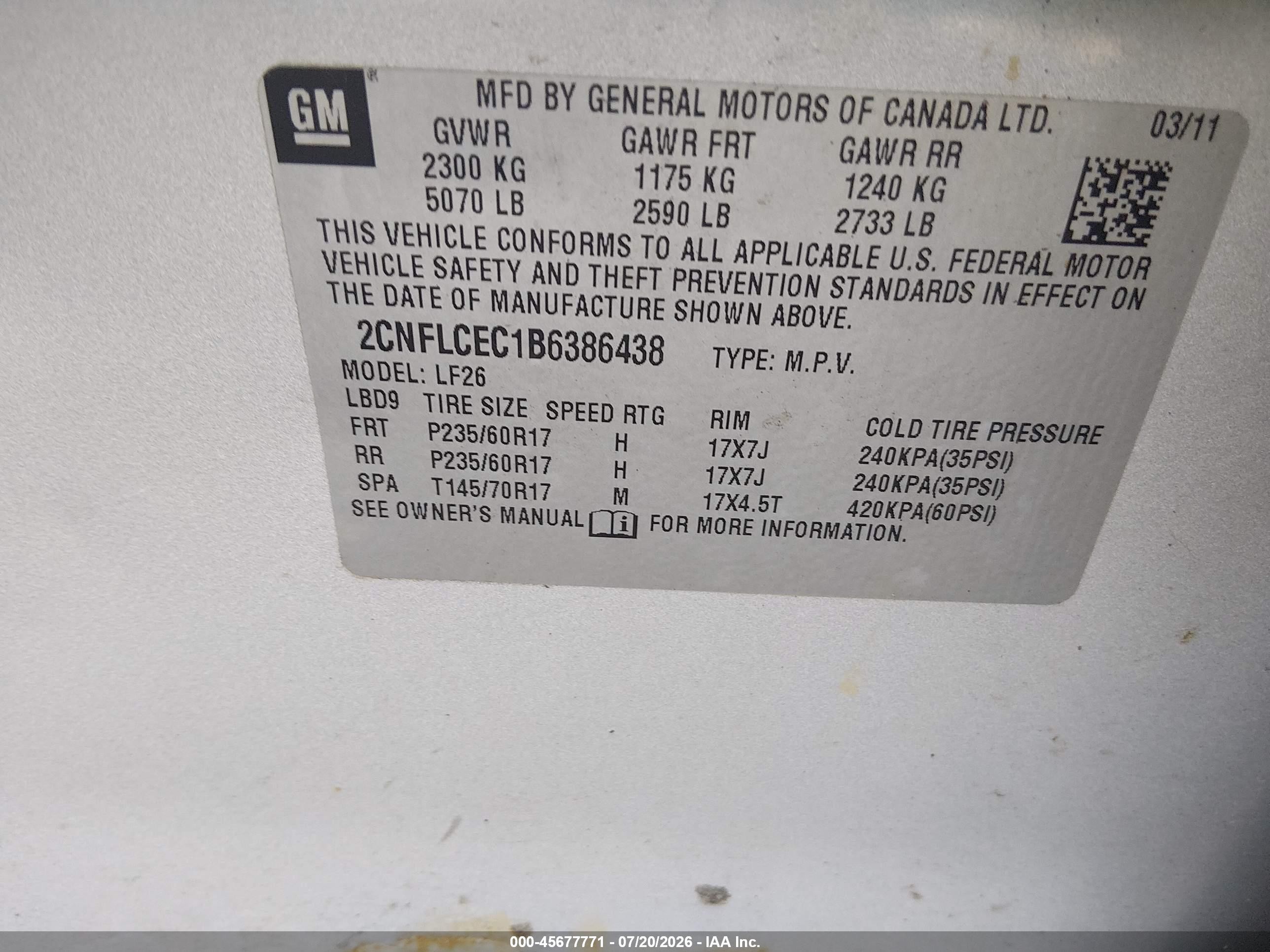 2011 Chevrolet Equinox Ls Gray vin: 2CNFLCEC1B6386438