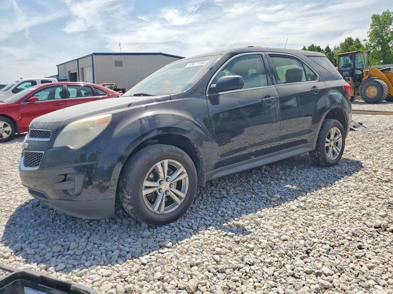 2011 Chevrolet Equinox Ls Black vin: 2CNFLCEC2B6369051