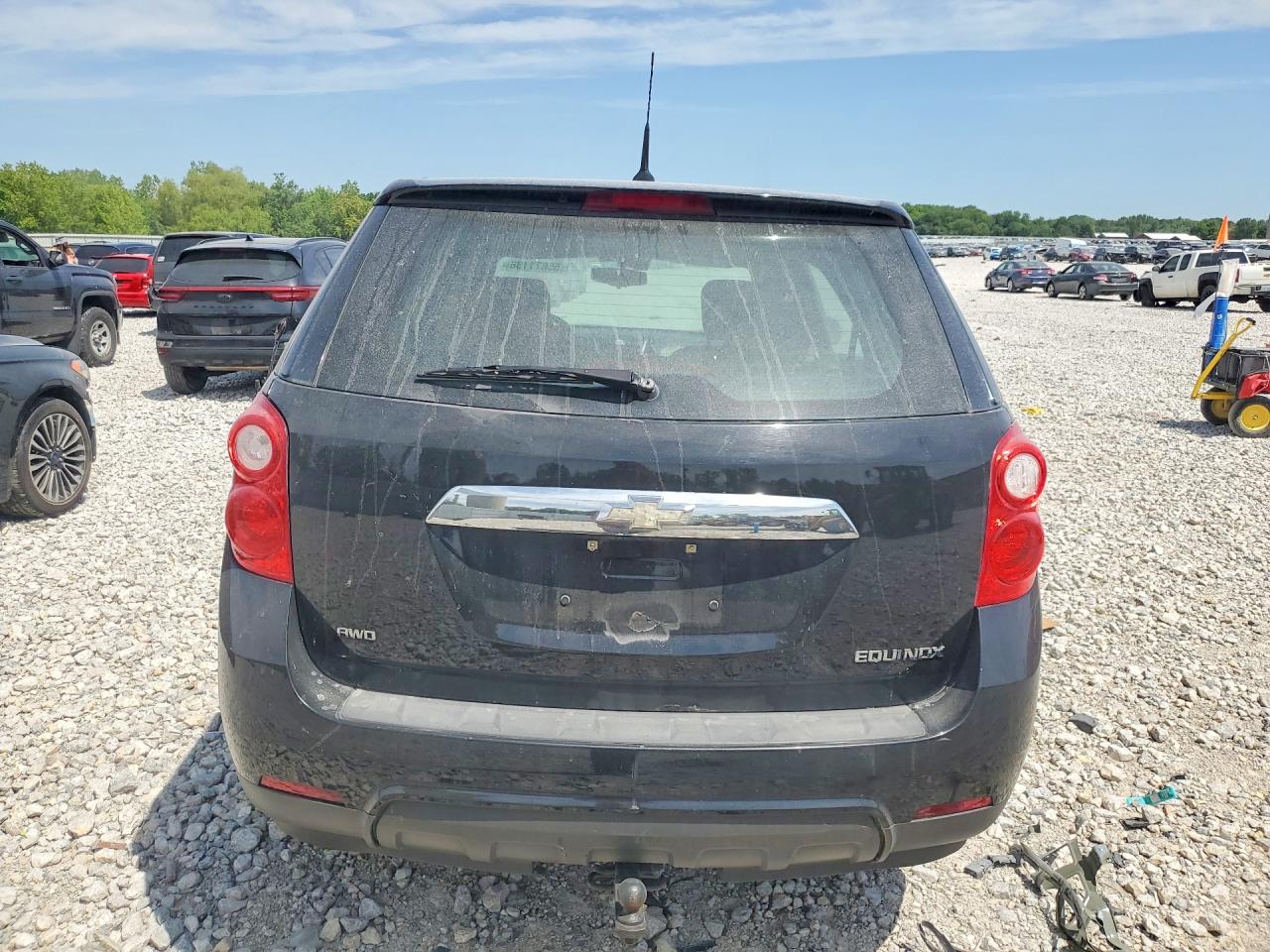 2011 Chevrolet Equinox Ls Black vin: 2CNFLCEC2B6369051