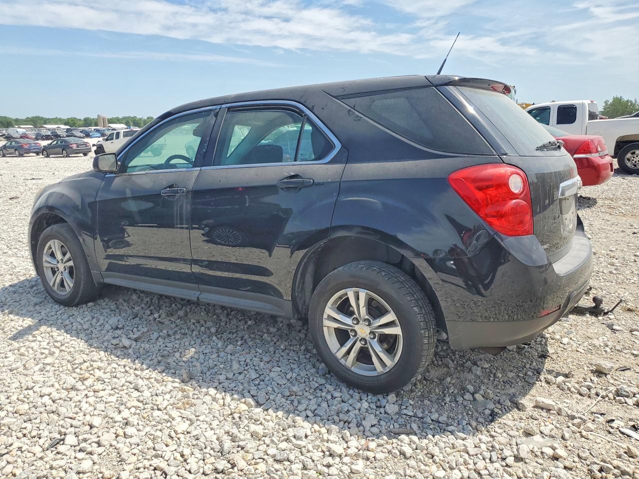 2011 Chevrolet Equinox Ls Black vin: 2CNFLCEC2B6369051