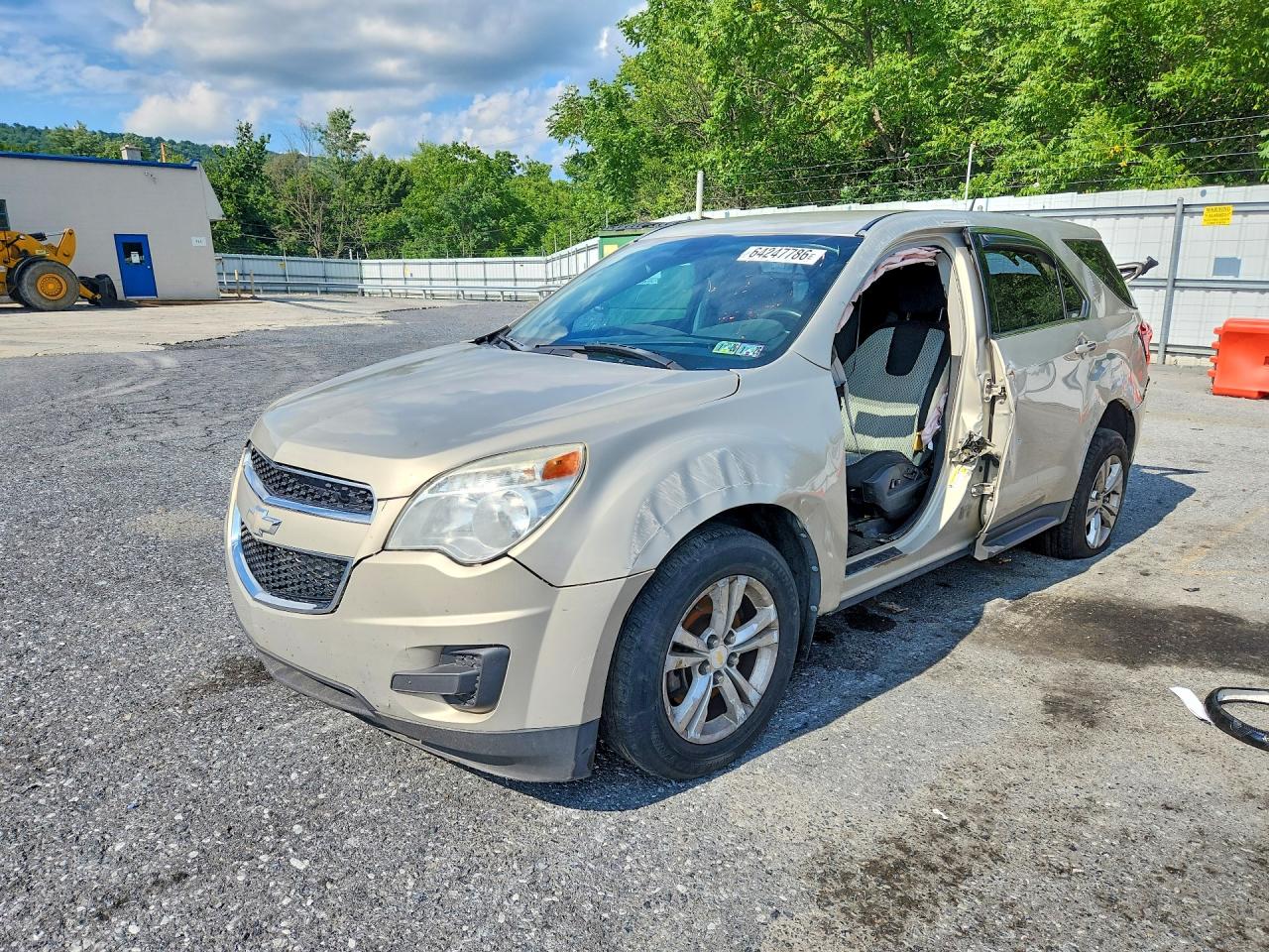 2011 Chevrolet Equinox Ls Золотой vin: 2CNFLCEC2B6407281